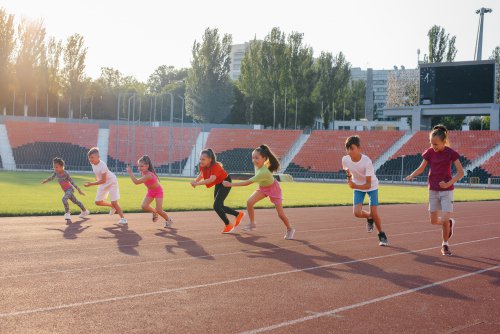 Running 100M Pre Primary